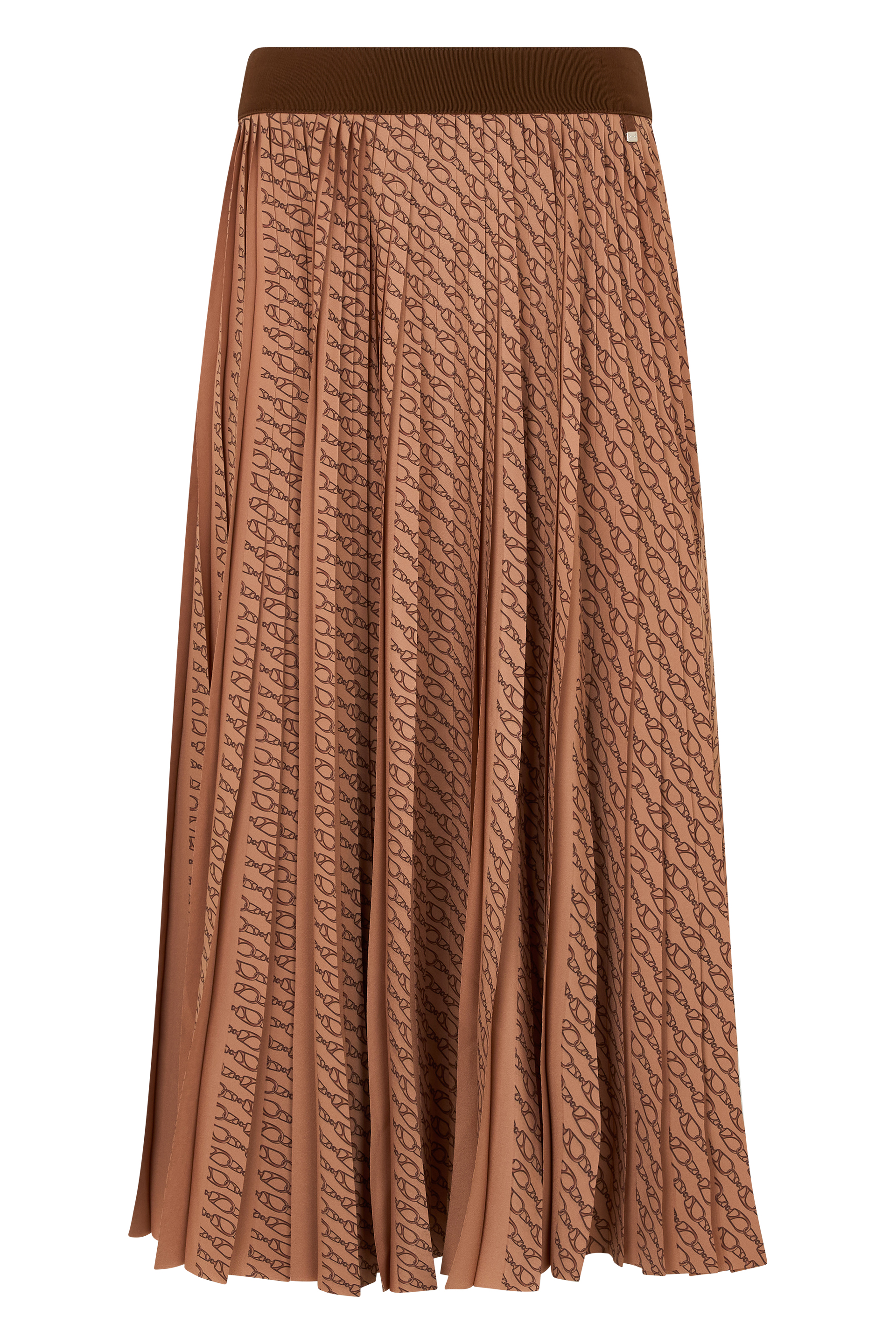 Long pleated skirt