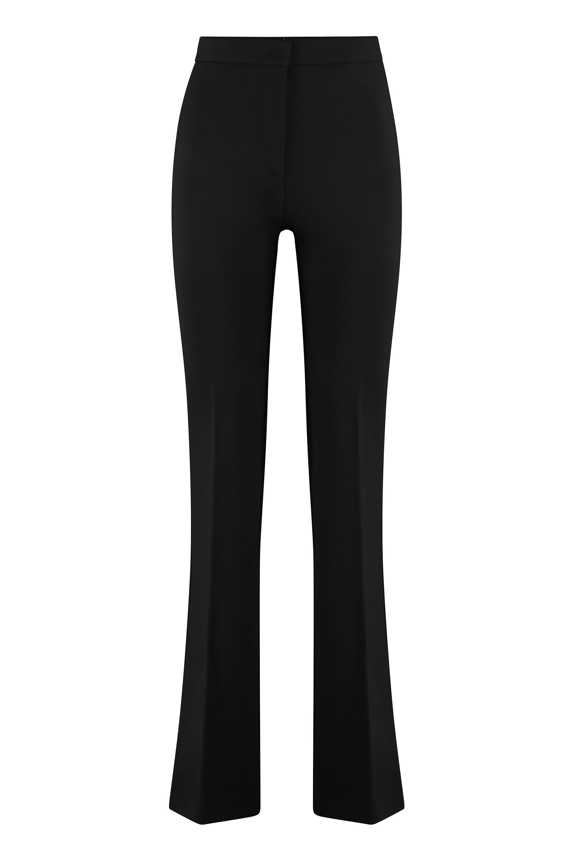 Hulka flared viscose trousers