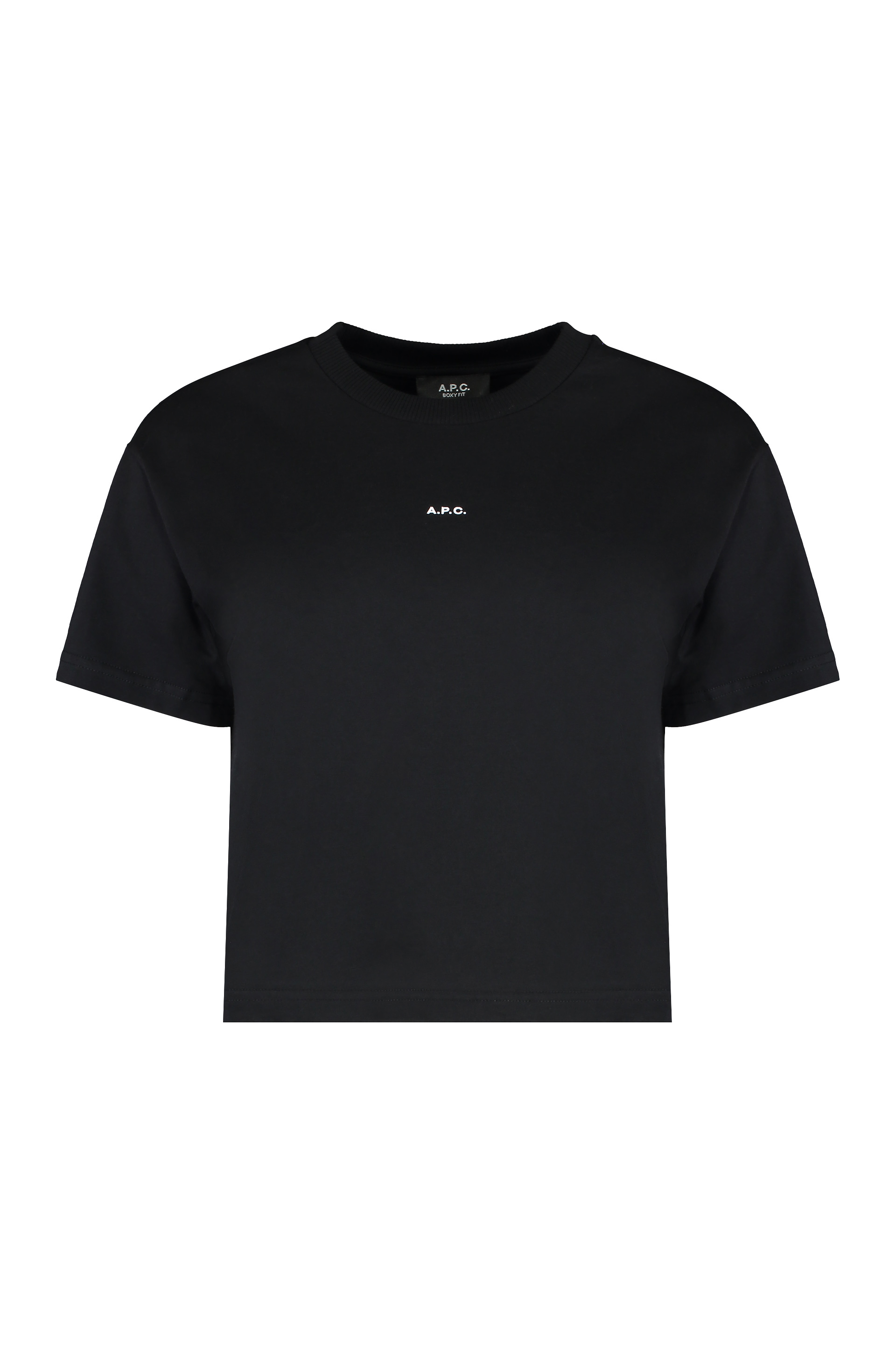 Cotton crew-neck T-shirt