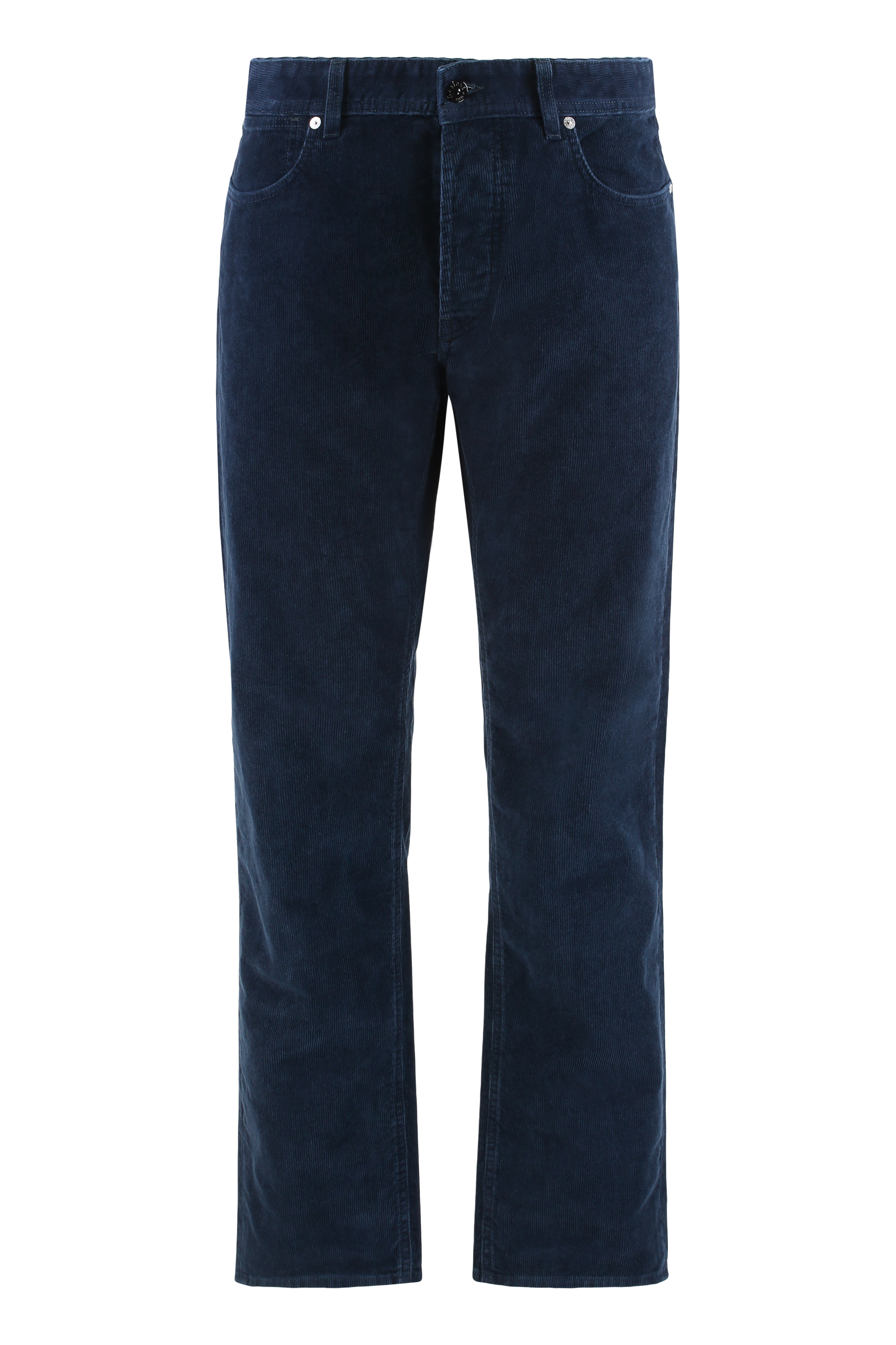 Five-pocket regular straight jeans