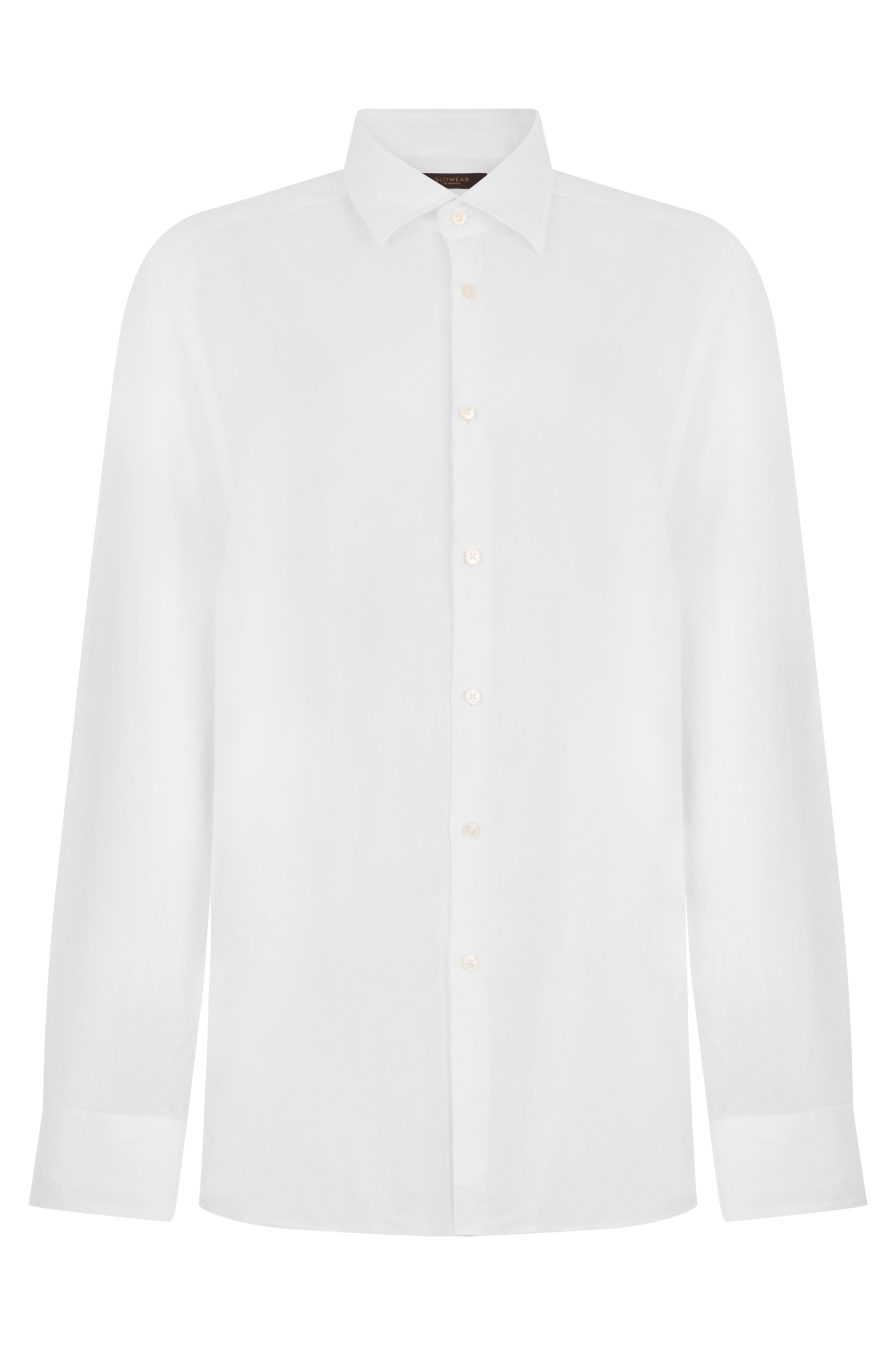 Linen shirt with long sleeves