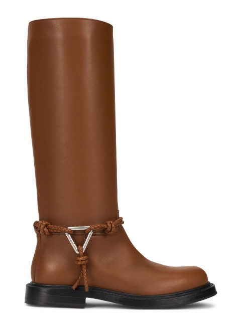 Leather boots