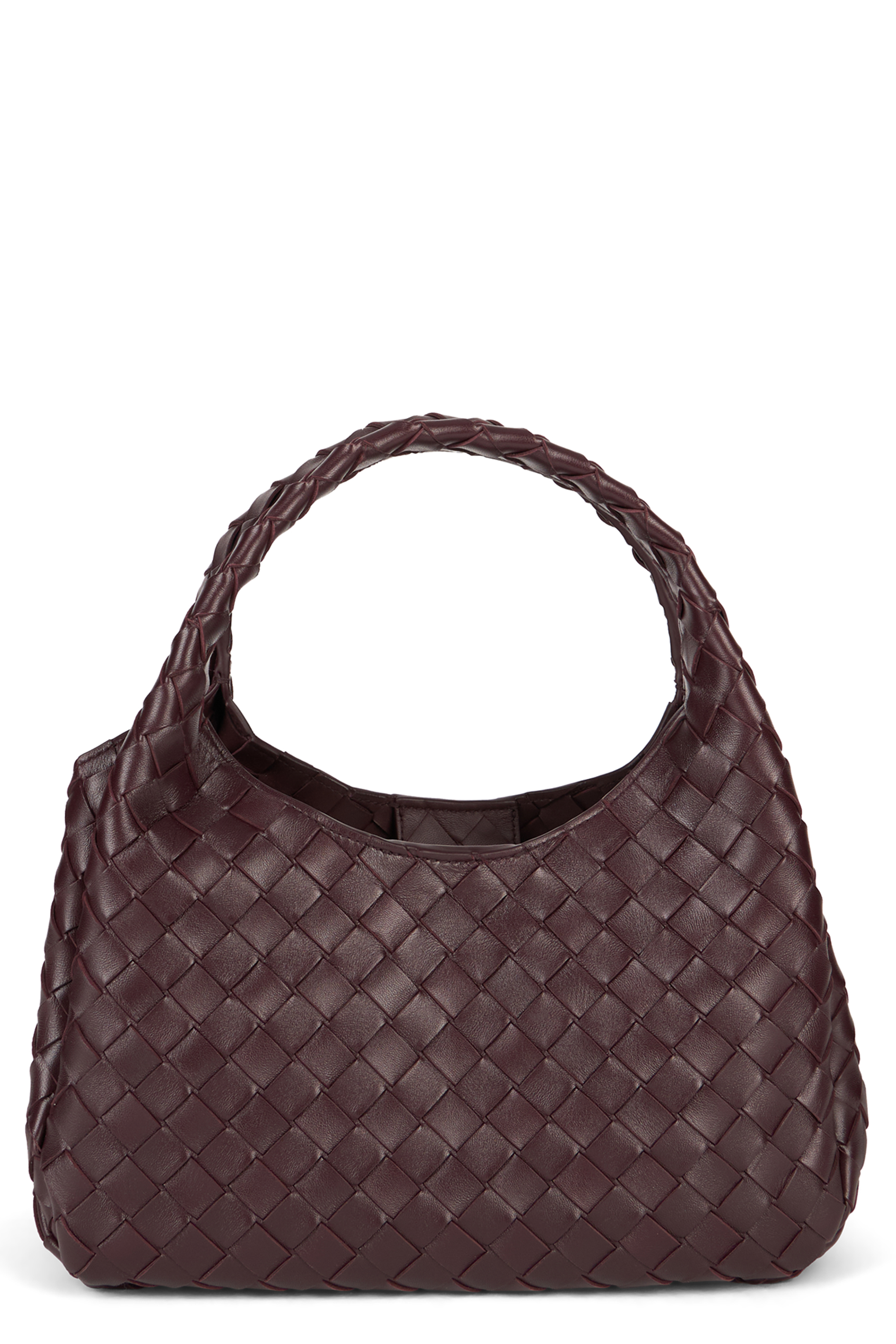 Small Bell Bag in woven leather