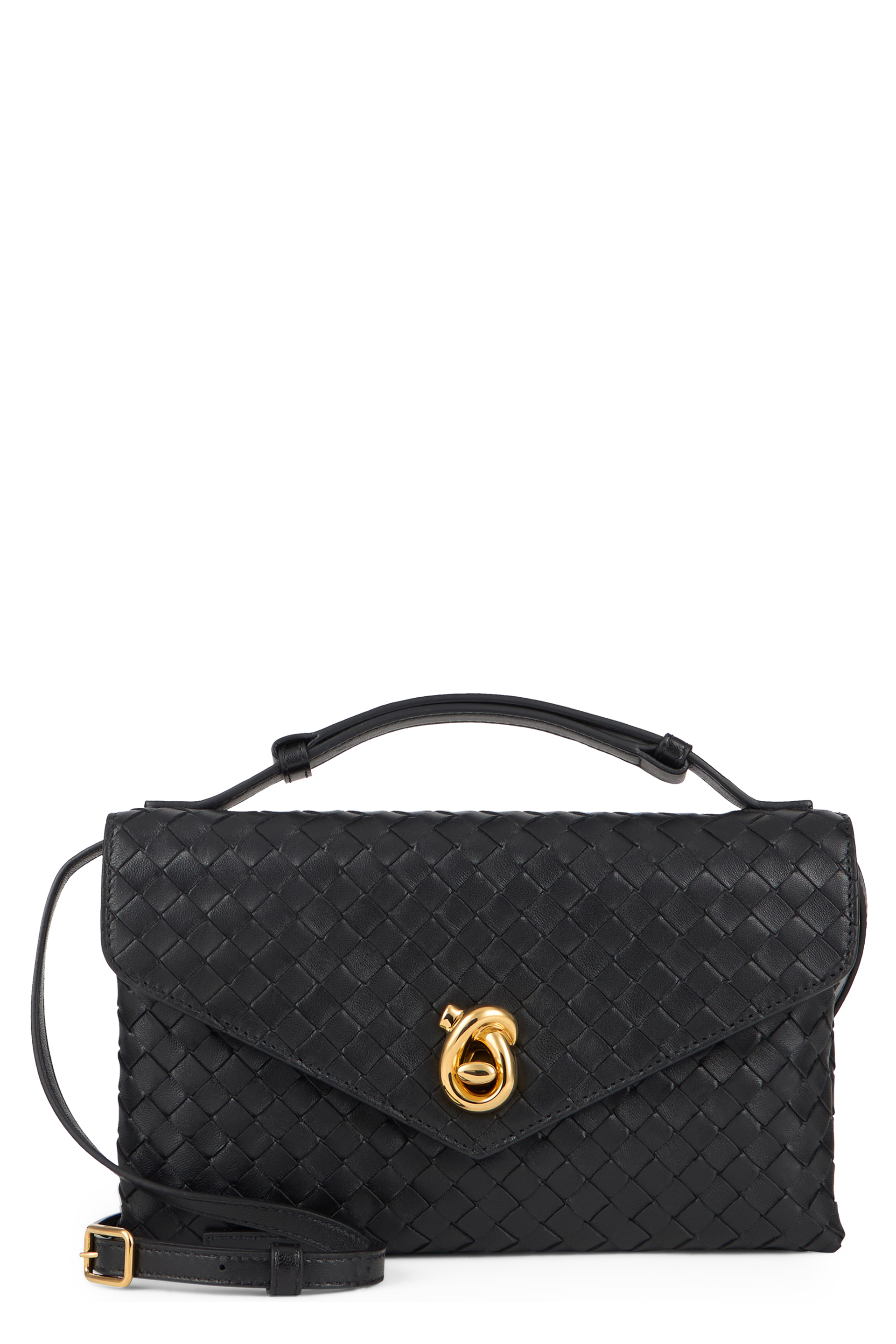 Knot lock in leather