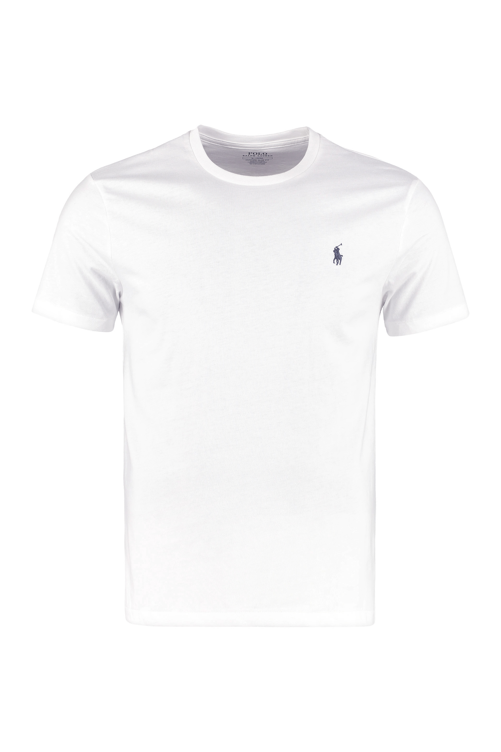 Crew-neck cotton t-shirt