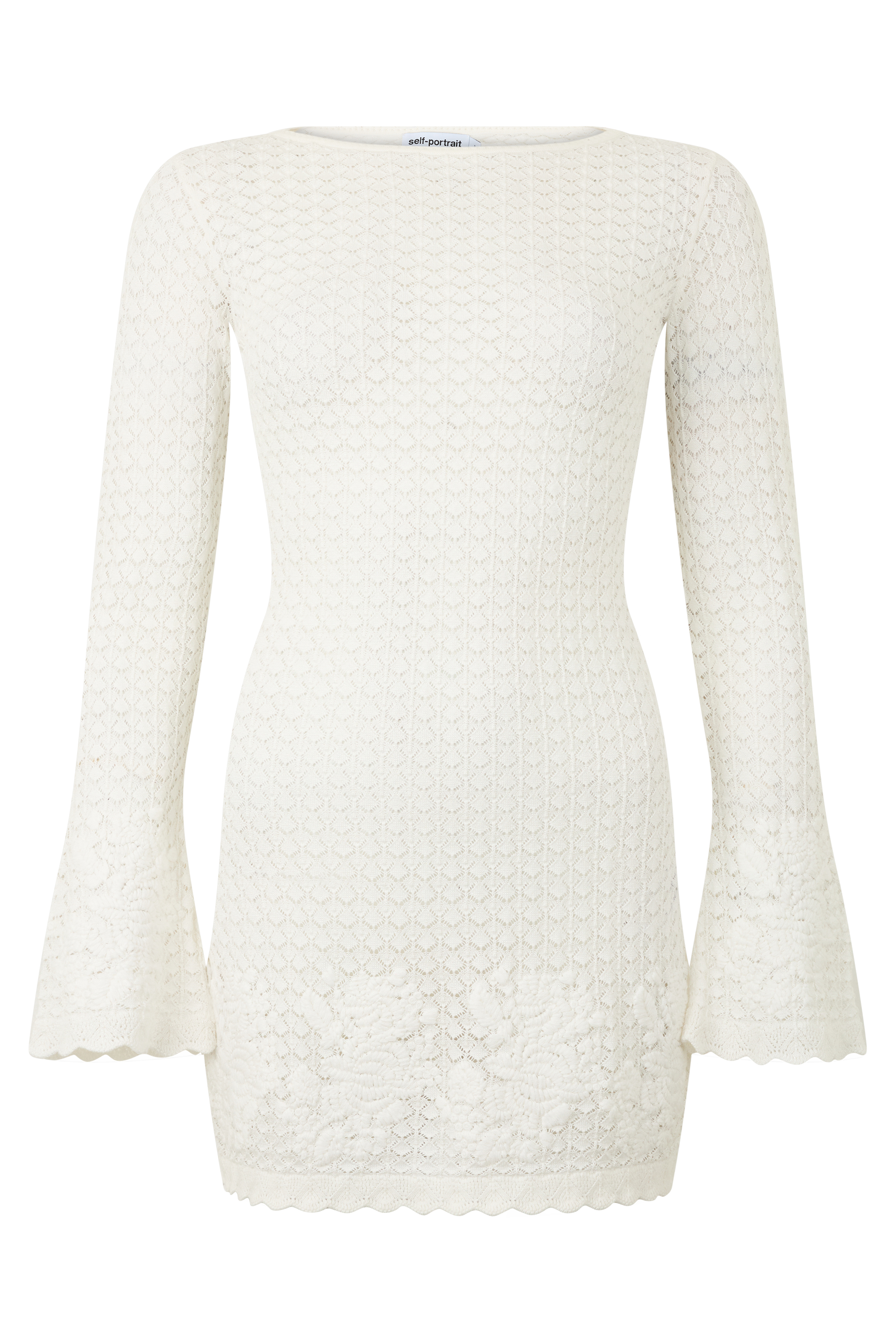 Short knitted dress