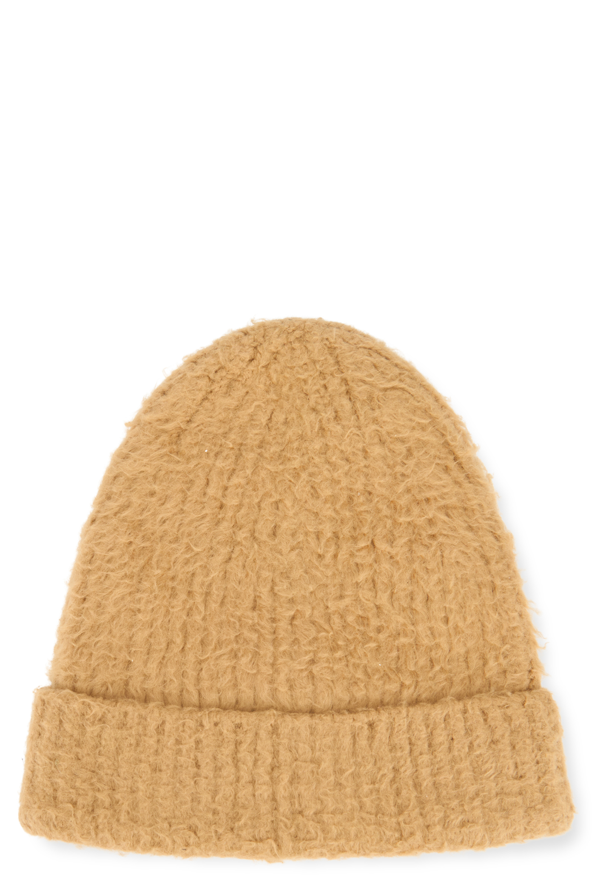 Knitted hat with cuff