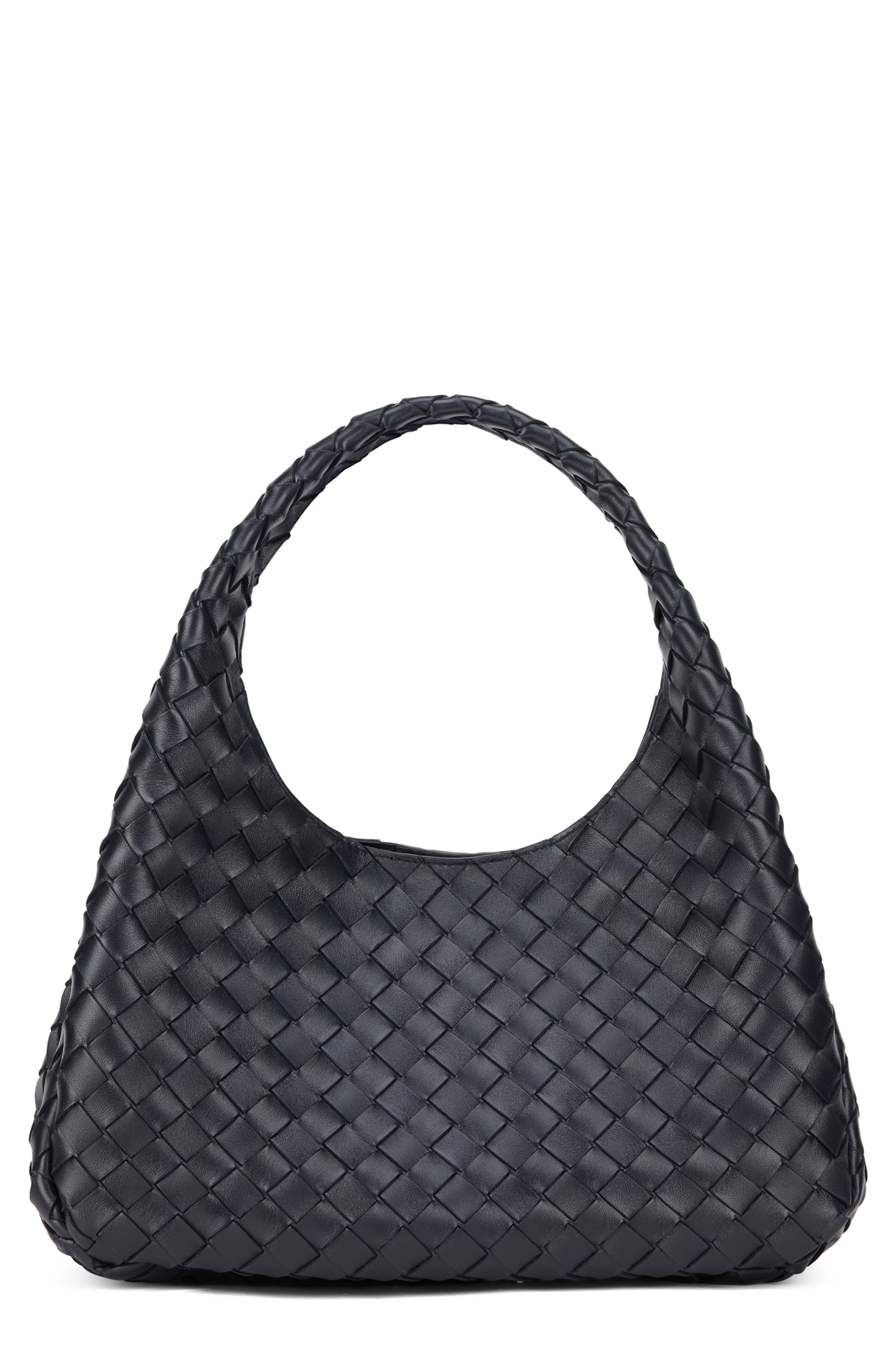 Shoulder bag Campana in braided leather
