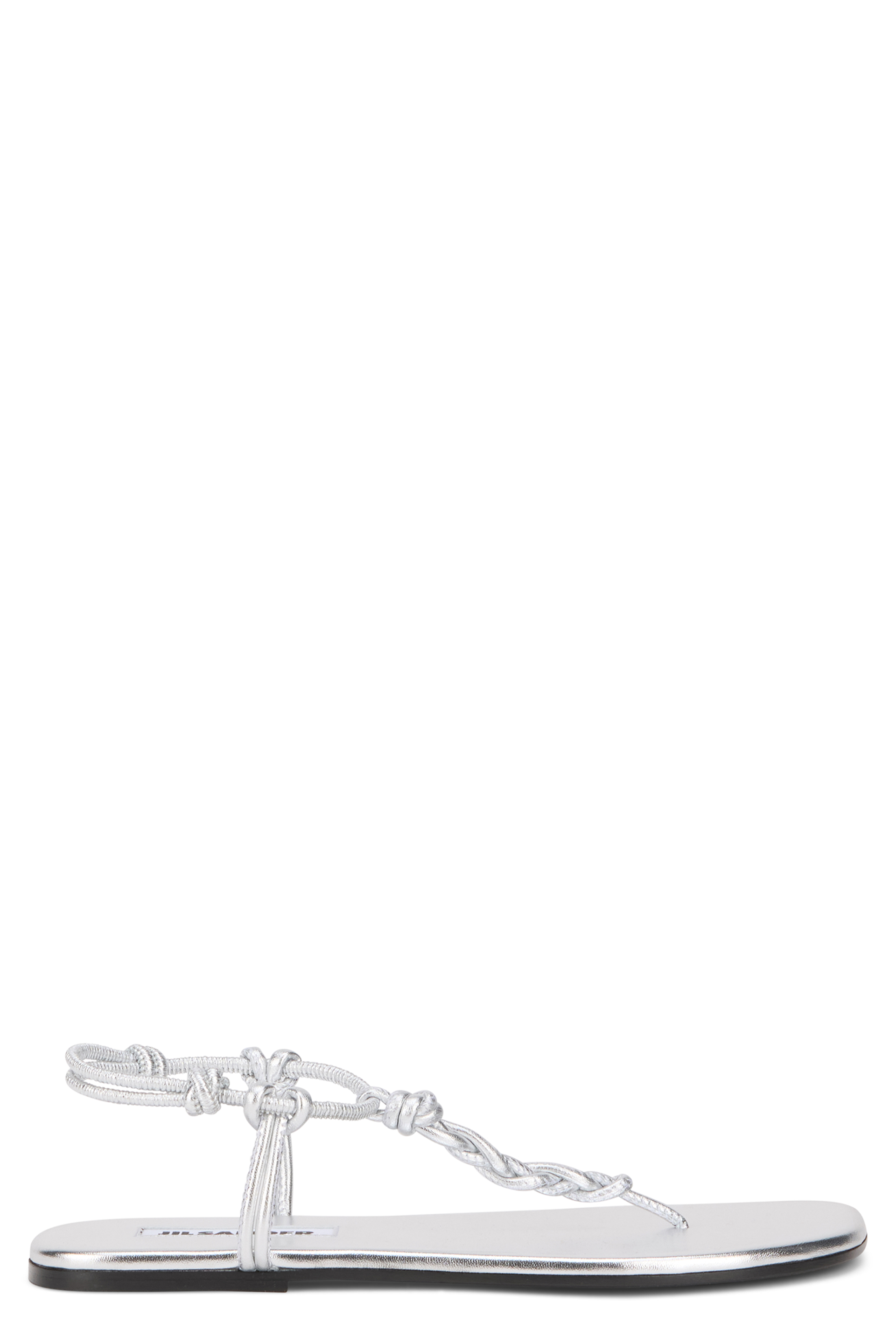 Sandals with flat soles