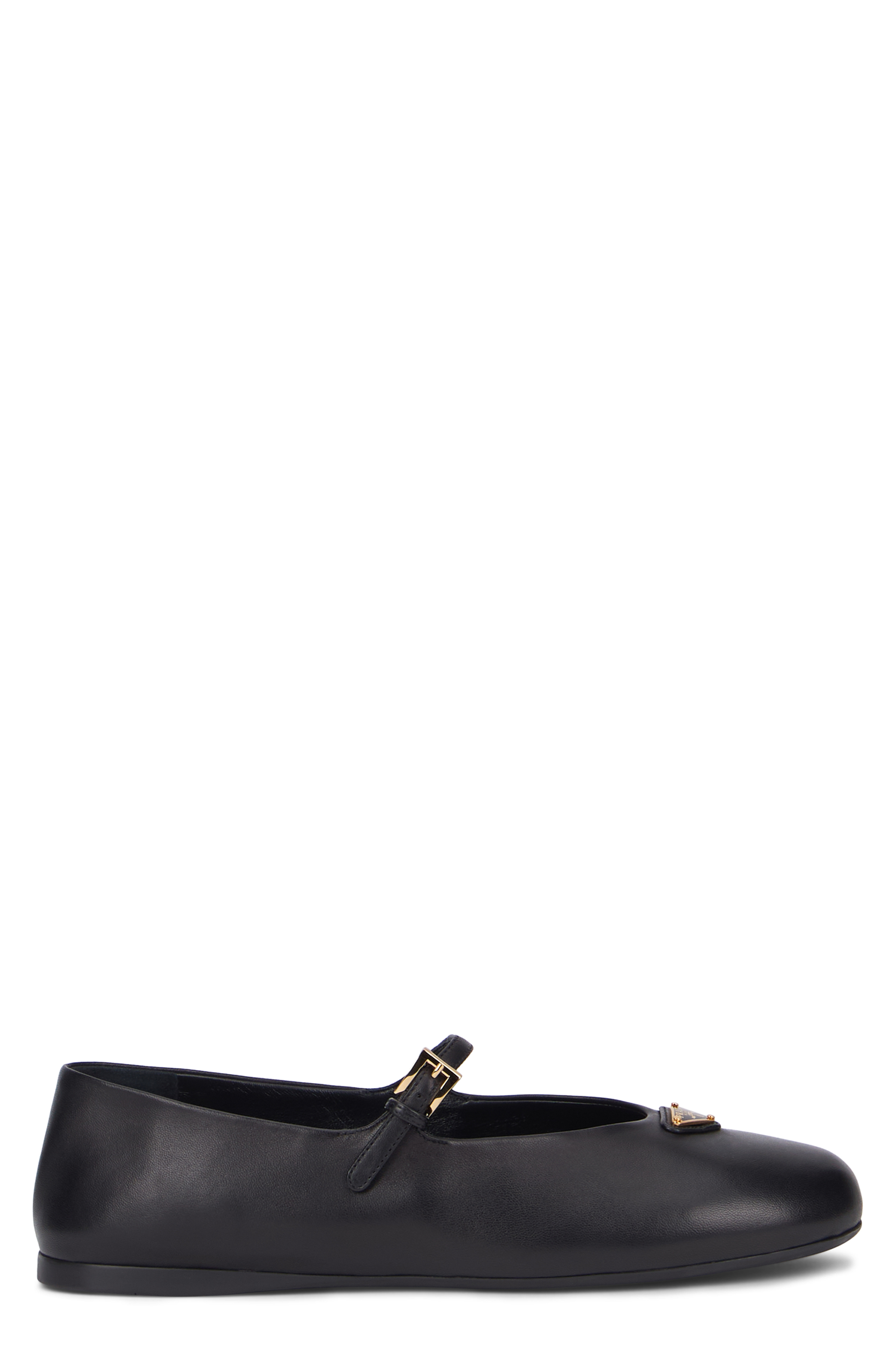 Mary-jane ballet flats with logo