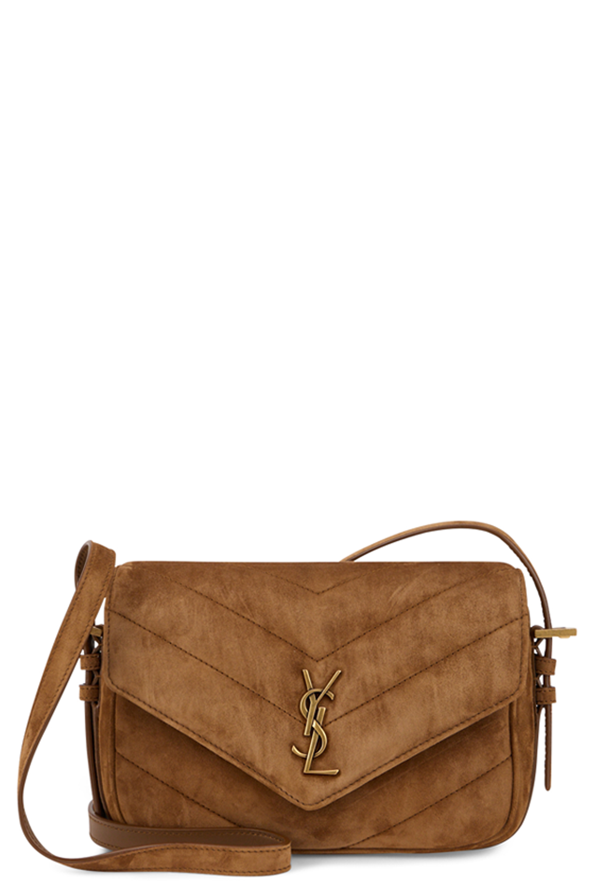 Shoulder bag with logo