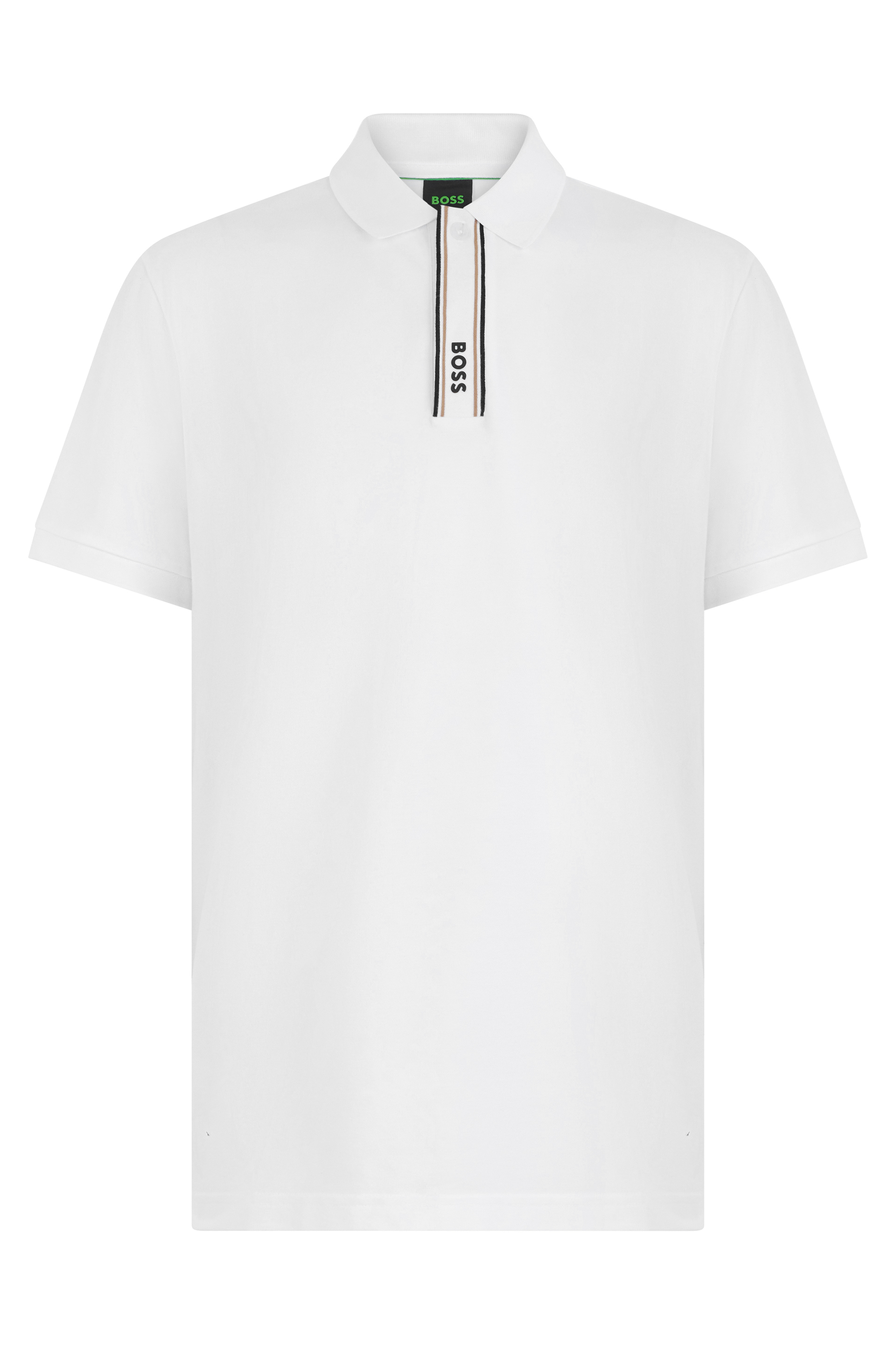 Short-sleeve polo in cotton