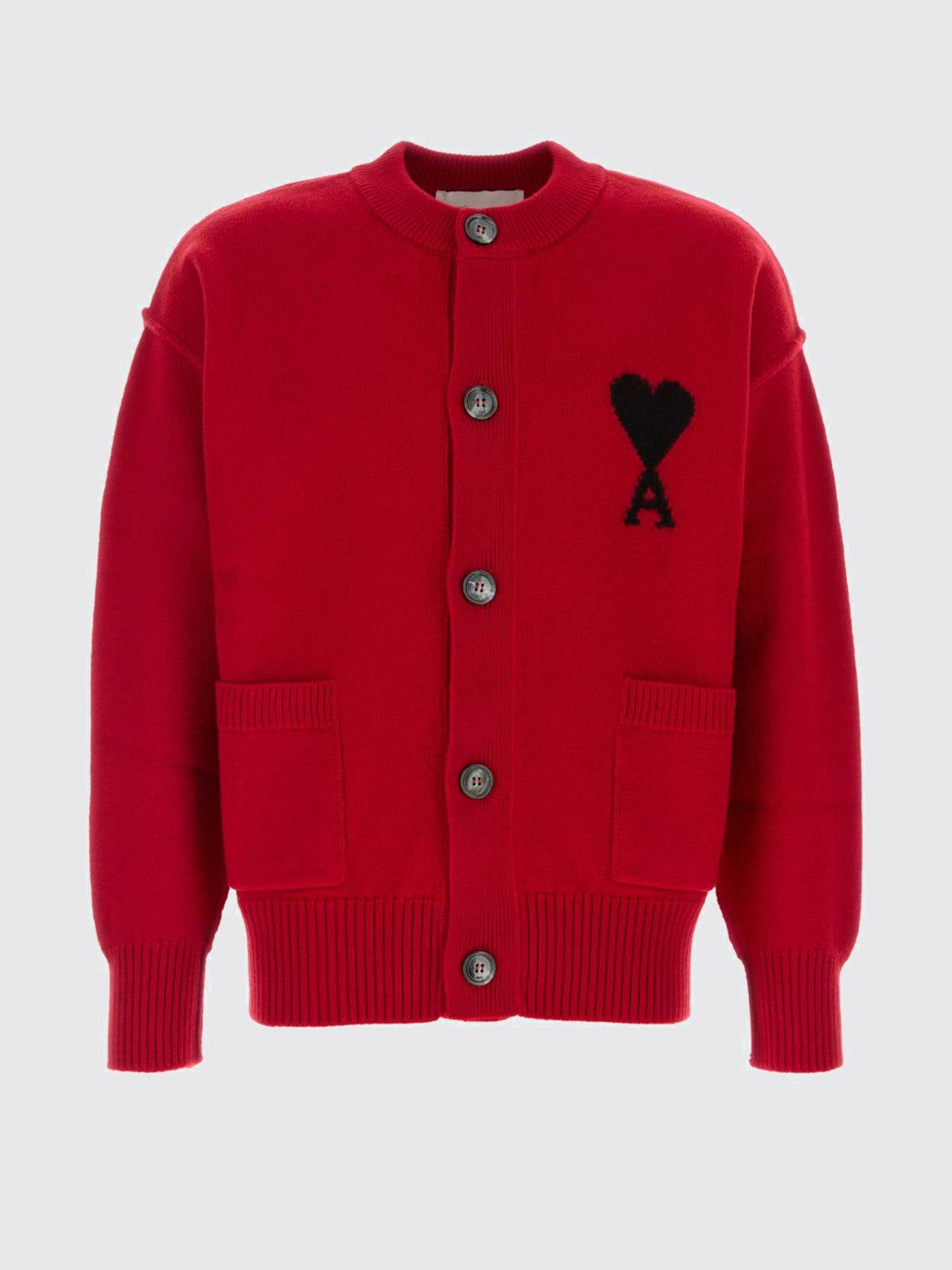 [Ami Paris] Cardigan FW26 UKC368018 A252