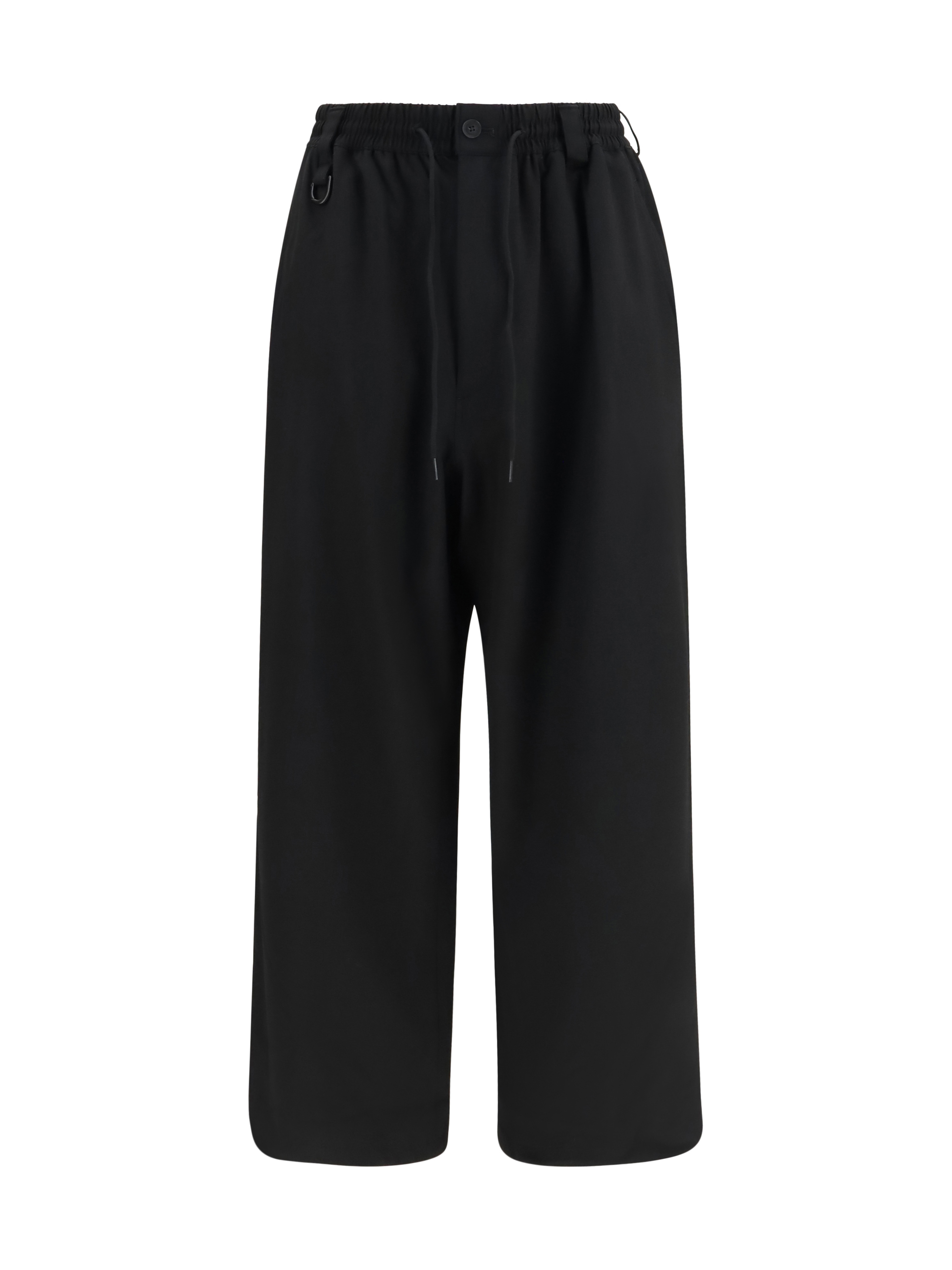 Wool straight-leg Pants