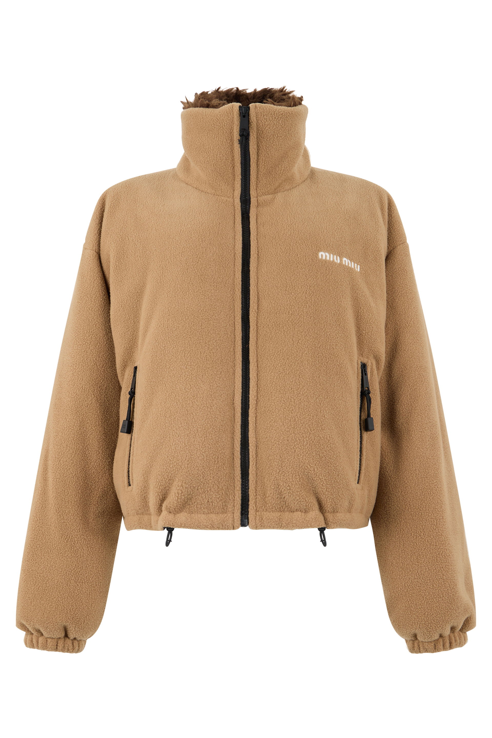 Puffer jacket with zip