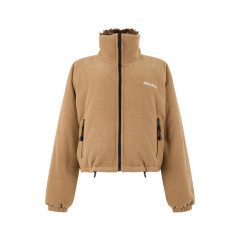Puffer jacket with zip