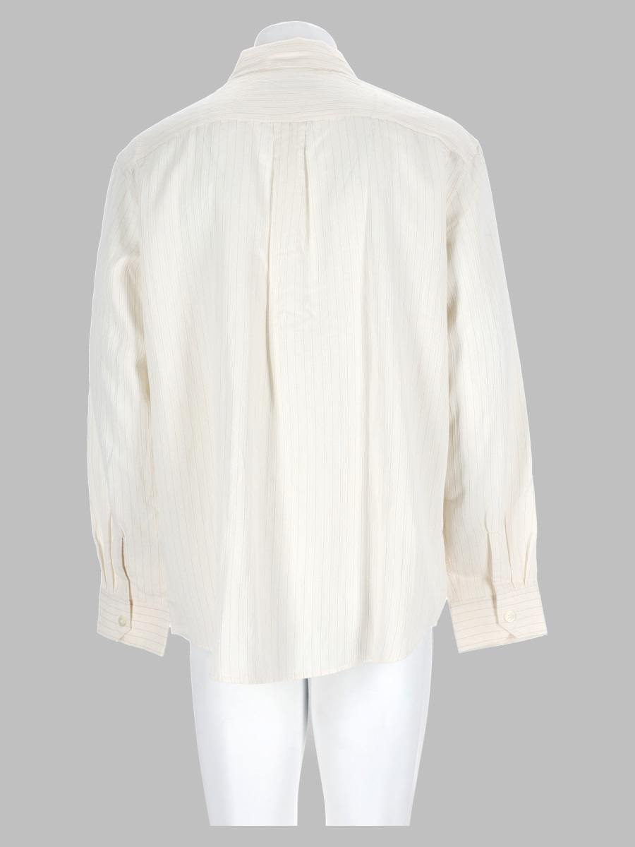 [Our Legacy] Shirts Long Sleeve FW26 M4262BCS_CREAMSTRIPECEREMONYVISCOSE