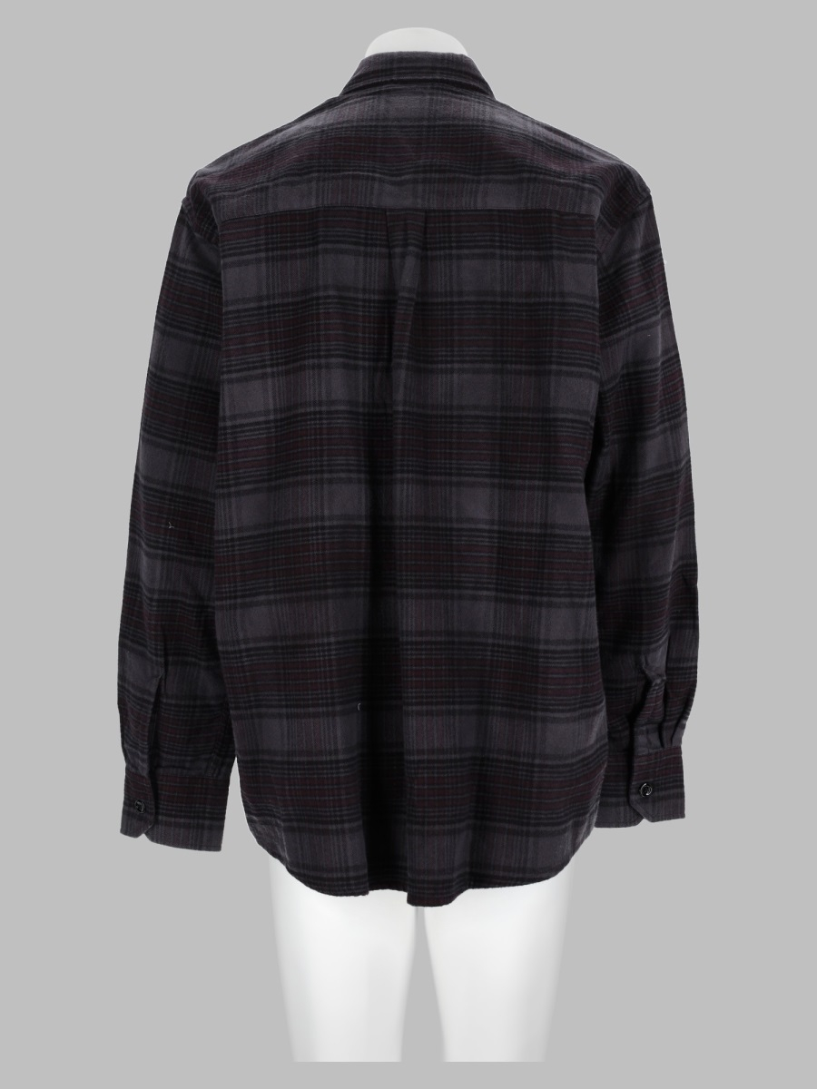 [Our Legacy] Shirts Long Sleeve FW26 M4262AFN_FADEDNOCTURNECHECKFLANNEL