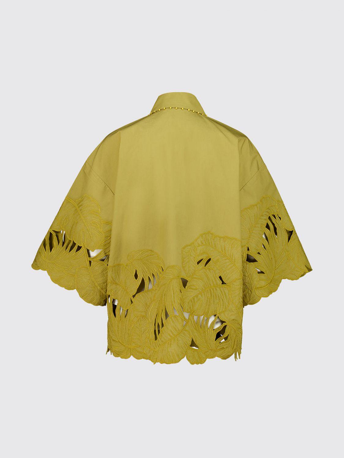 [Zimmermann] Shirts Short Sleeve FW26 7543TSS263 MOSS