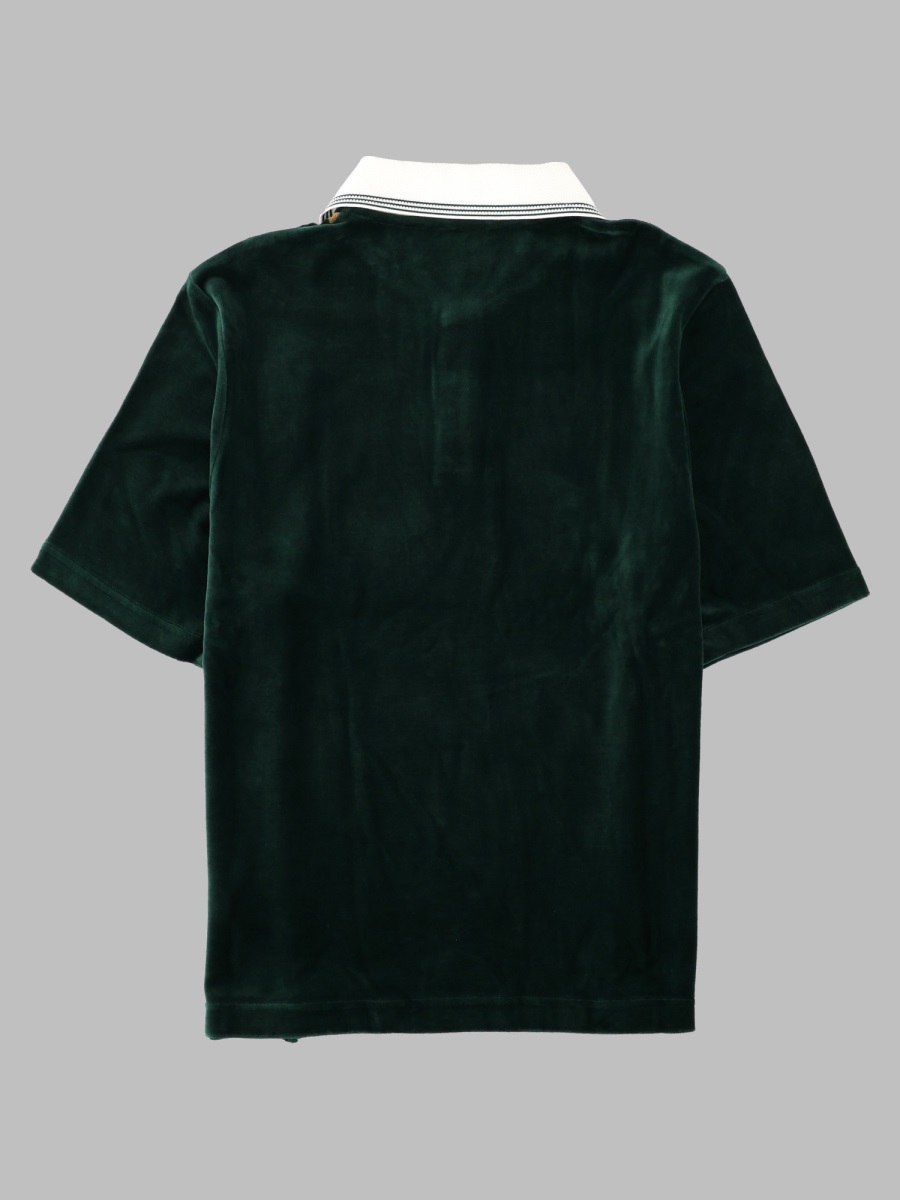 [Casablanca] T-shirts Short Sleeve FW26 M-AW26-JTP-555_01GREEN/BROWN/OFF-WHITE