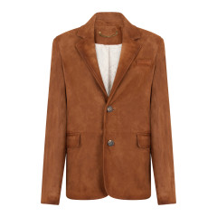 [Golden Goose] Leather Jacket FW26 GMP02785P002658_55816