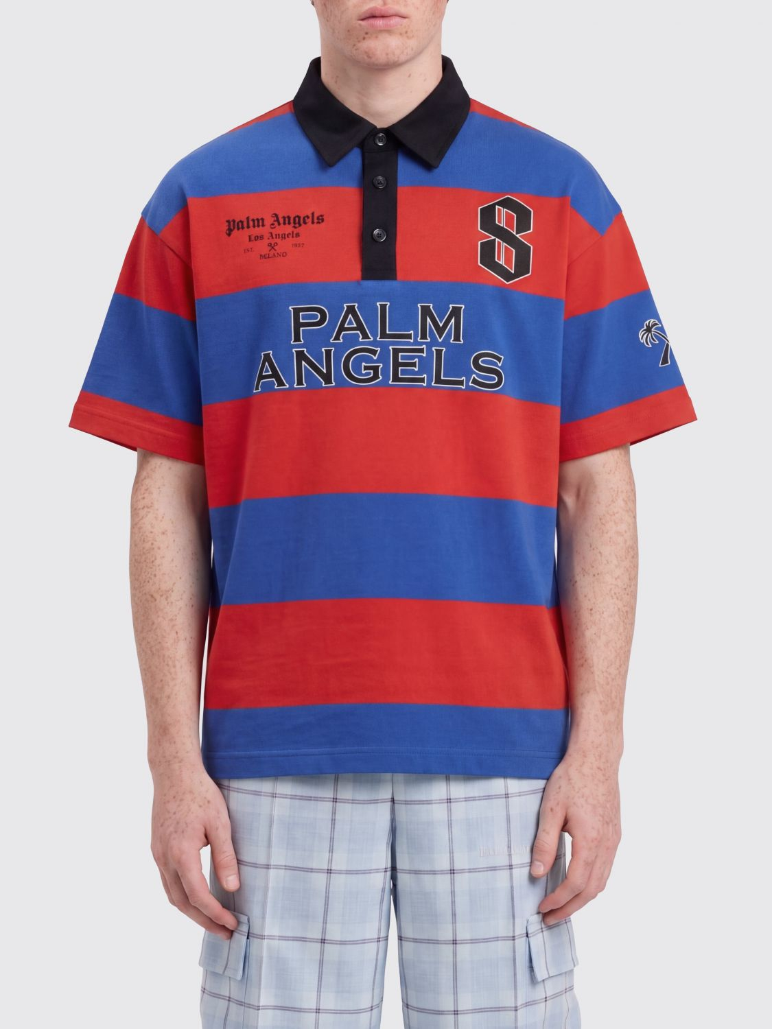 [Palm Angels] T-shirts Long Sleeve SS26 PMGB02CS26FAB002 2510