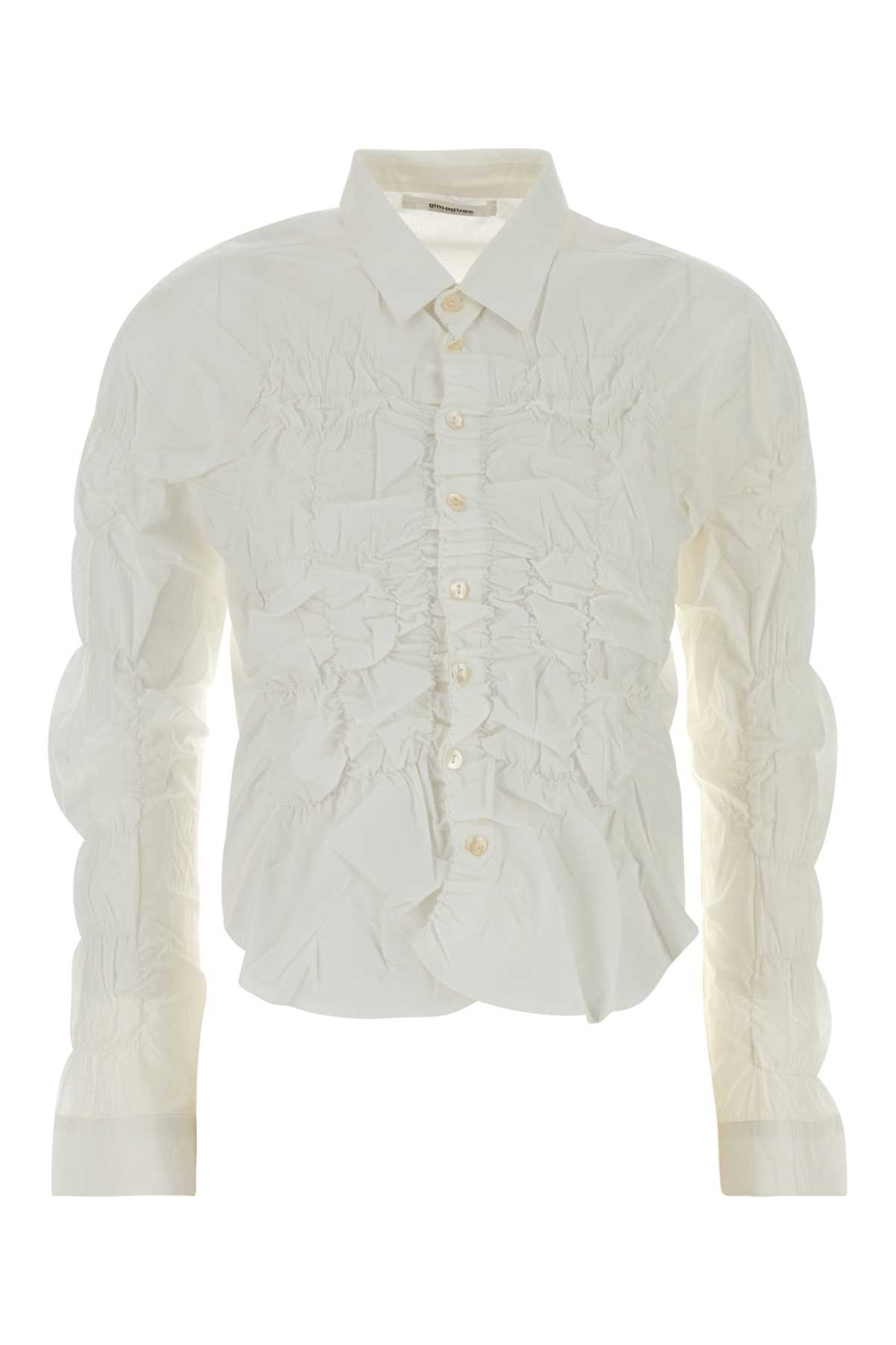 [GIMAGUAS] Shirts Long Sleeve FW26 LUPASHIRT WHITE