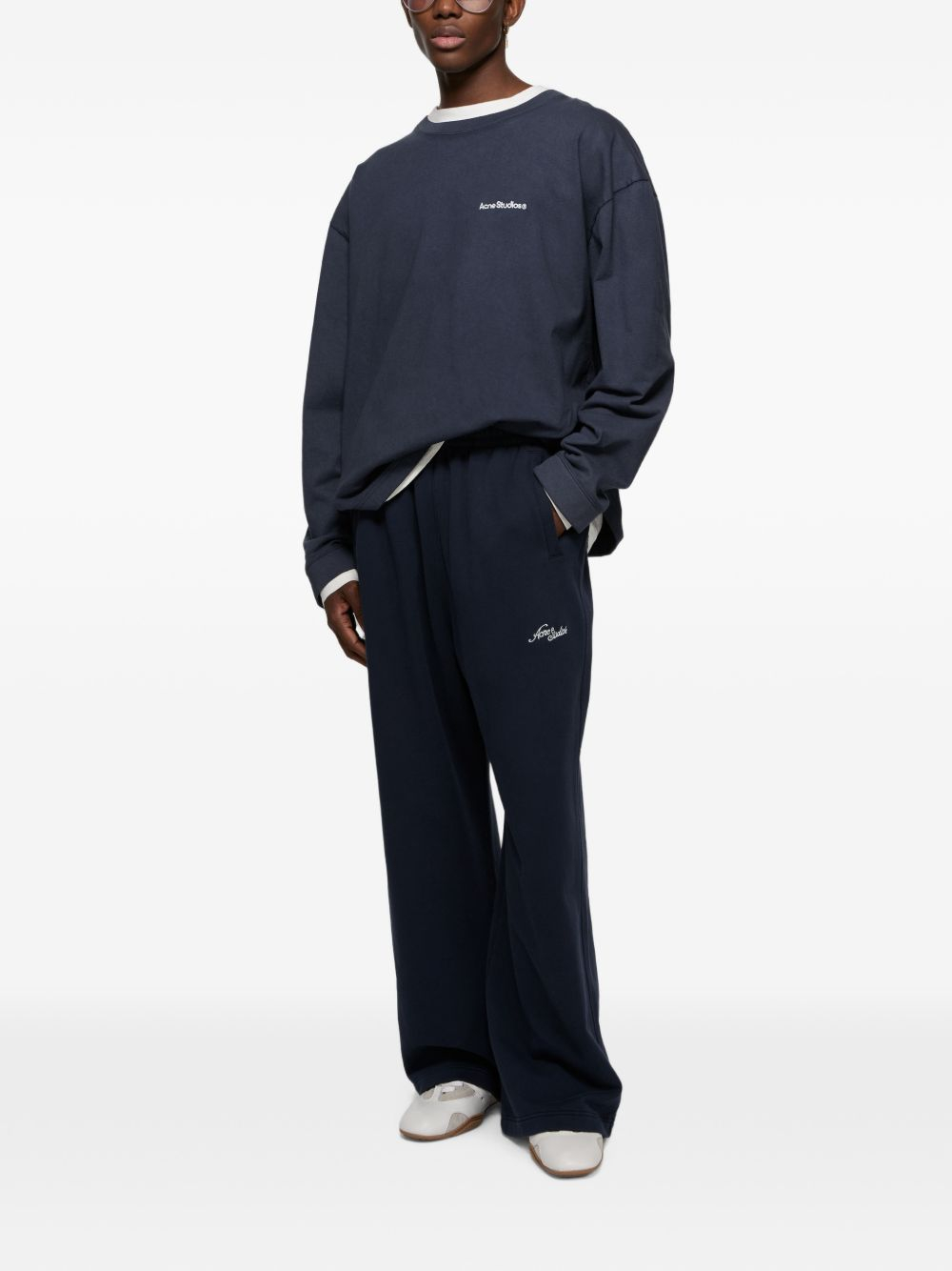 [Acne Studios] T-shirts Long Sleeve FW26 BI0222AH4