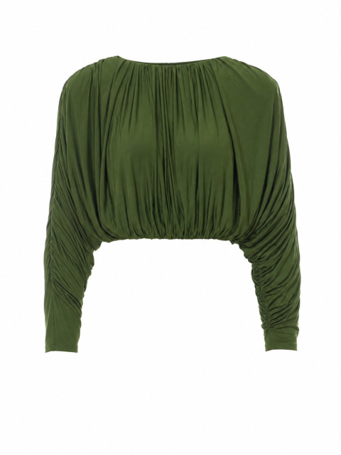 [SELF PORTRAIT] Blouse FW26 009TAGREEN