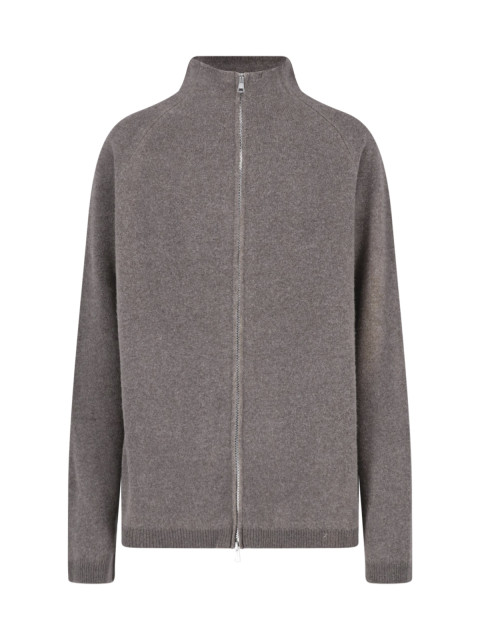 [Our Legacy] Cardigan FW26 W4263LDMUD SPRAY DYE CHERUB WOOL