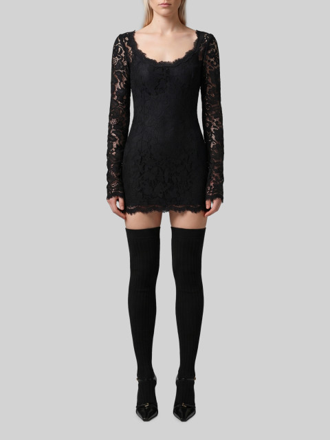 [DOLCE&GABBANA] Long sleeve dress FW26 F632IT_HLM5E_N0000