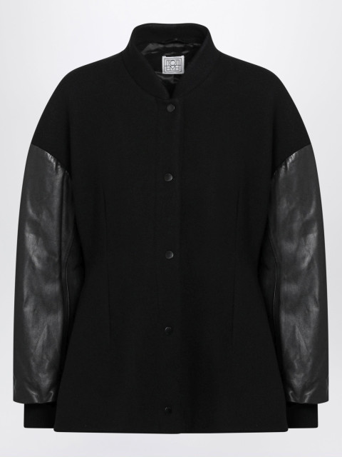 [TOTEME] Bomber jacket FW26 264-WRO0342FB0733