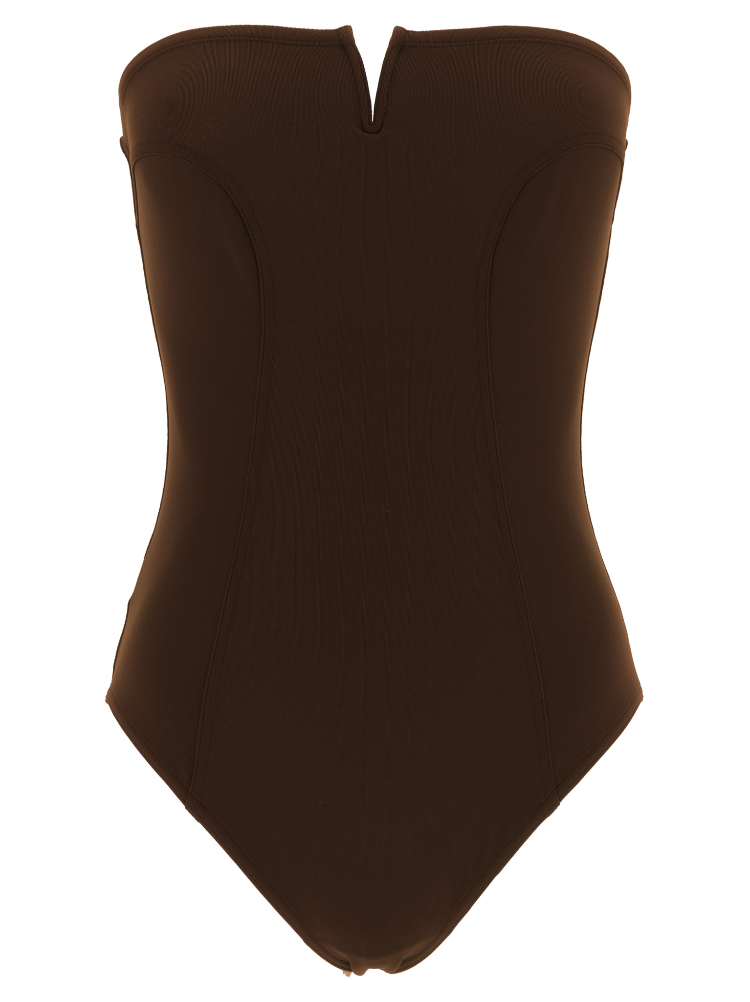 [ERES] Beach Cover Up FW26 012646CHOCOLATNOIR