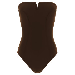 [ERES] Beach Cover Up FW26 012646CHOCOLATNOIR