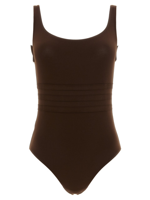 [ERES] Beach Cover Up FW26 011401CHOCOLATNOIR