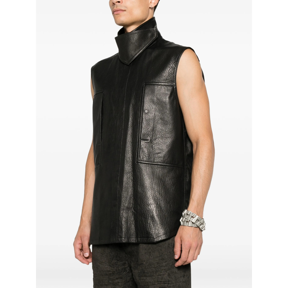 [Rick Owens] Leather Jacket FW26 RR02F4223 LBK 09