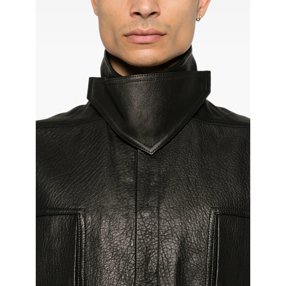 [Rick Owens] Leather Jacket FW26 RR02F4223 LBK 09