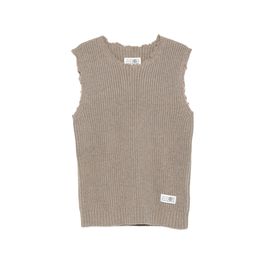 [MM6 Maison Margiela] T-shirts Sleeveless FW26 M13346 SH2FB0035 811M