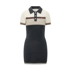 [Casablanca] Short sleeve dress FW26 WAW26KW1453 01