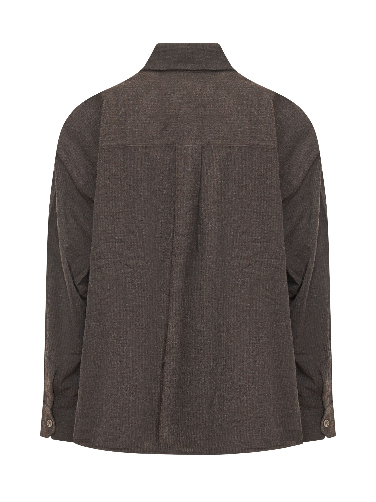 [Our Legacy] Shirts Long Sleeve FW26 M4262BTC TRUFFLE CHECK