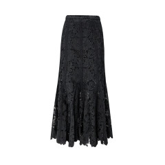 [Self-portrait] Midi skirt FW26 AW26049MSKB