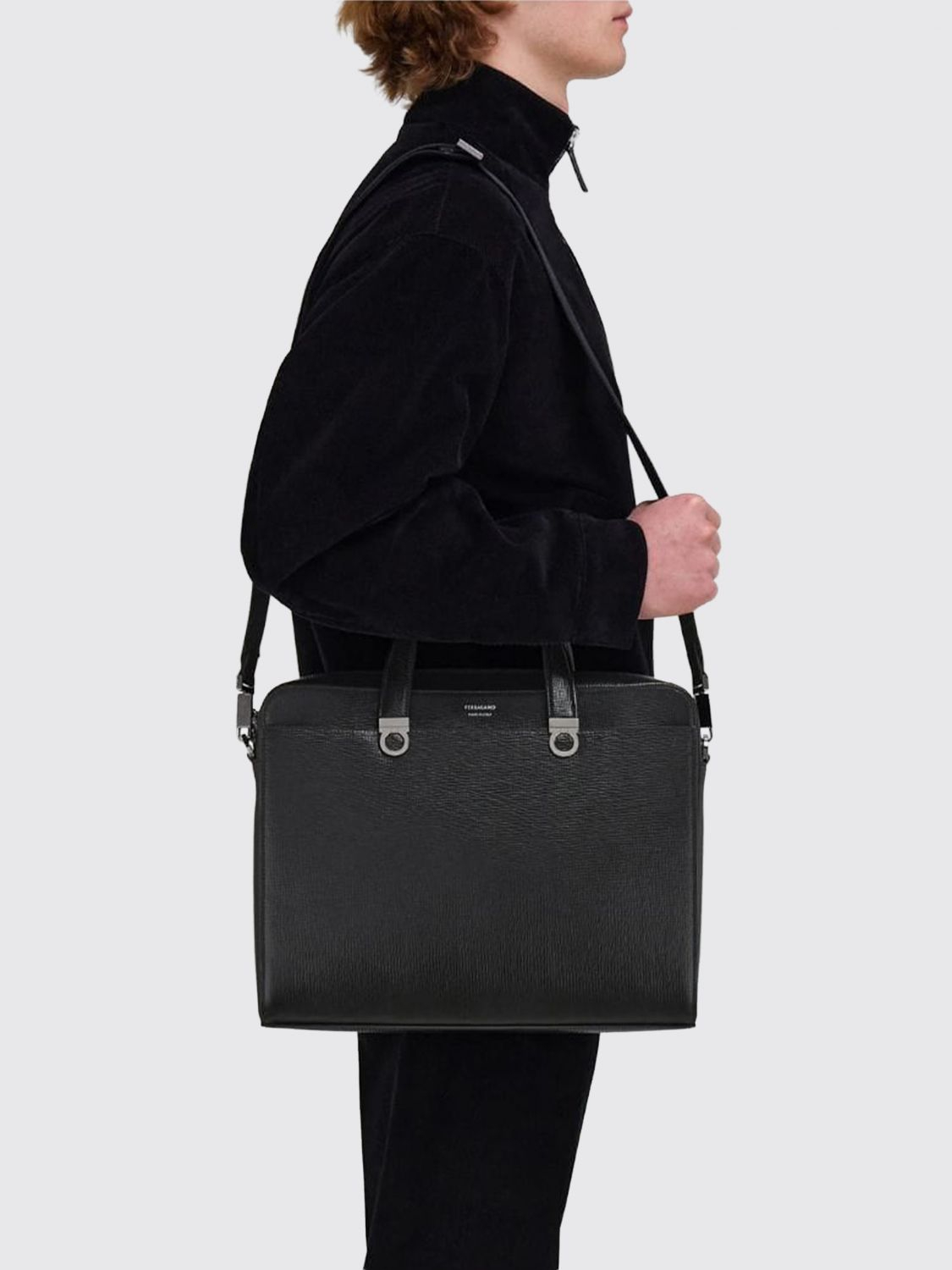 [Ferragamo] Briefcase FW26 241806 786555