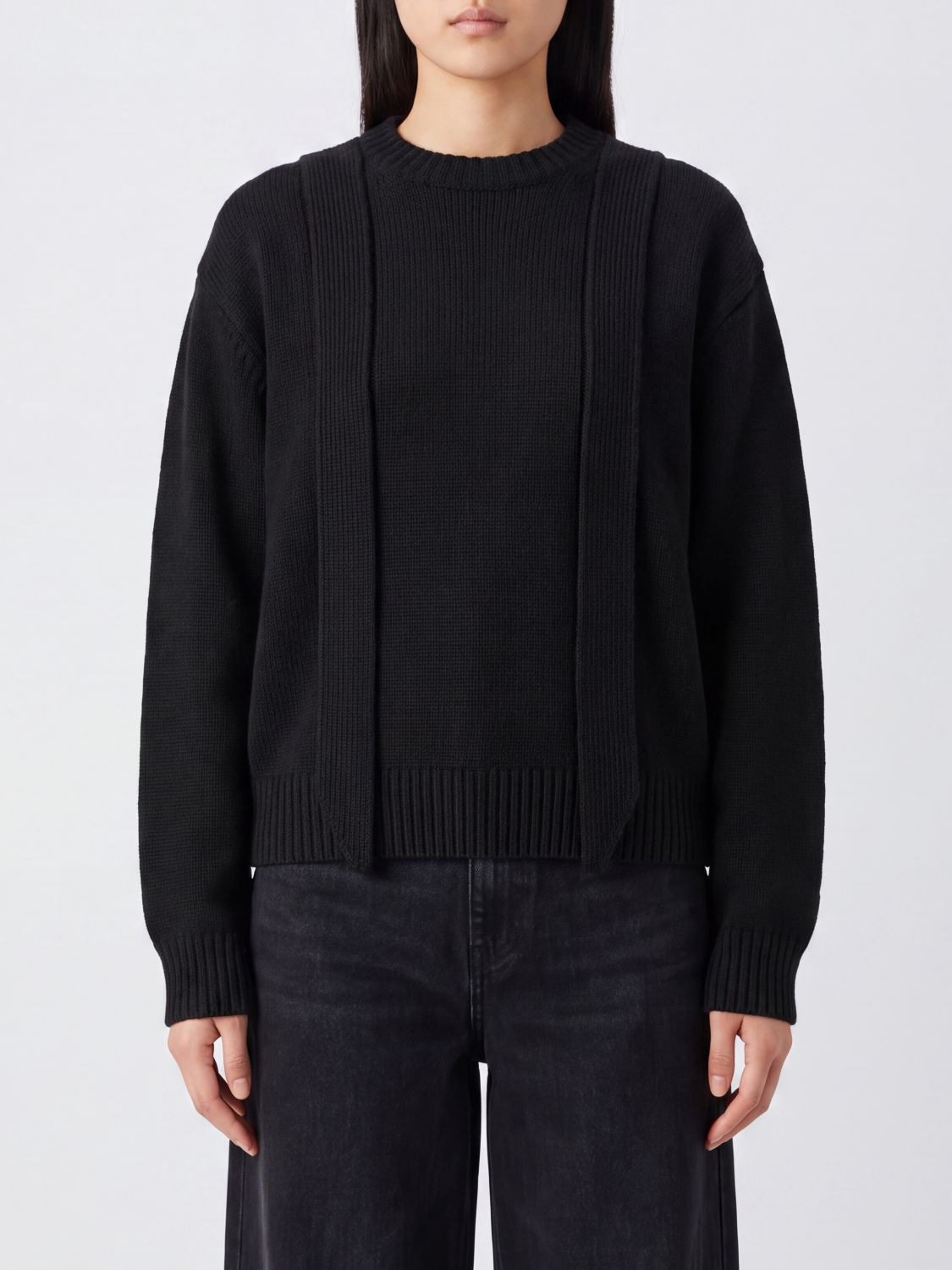 [Sacai] Knitwear FW26 2604069M 001
