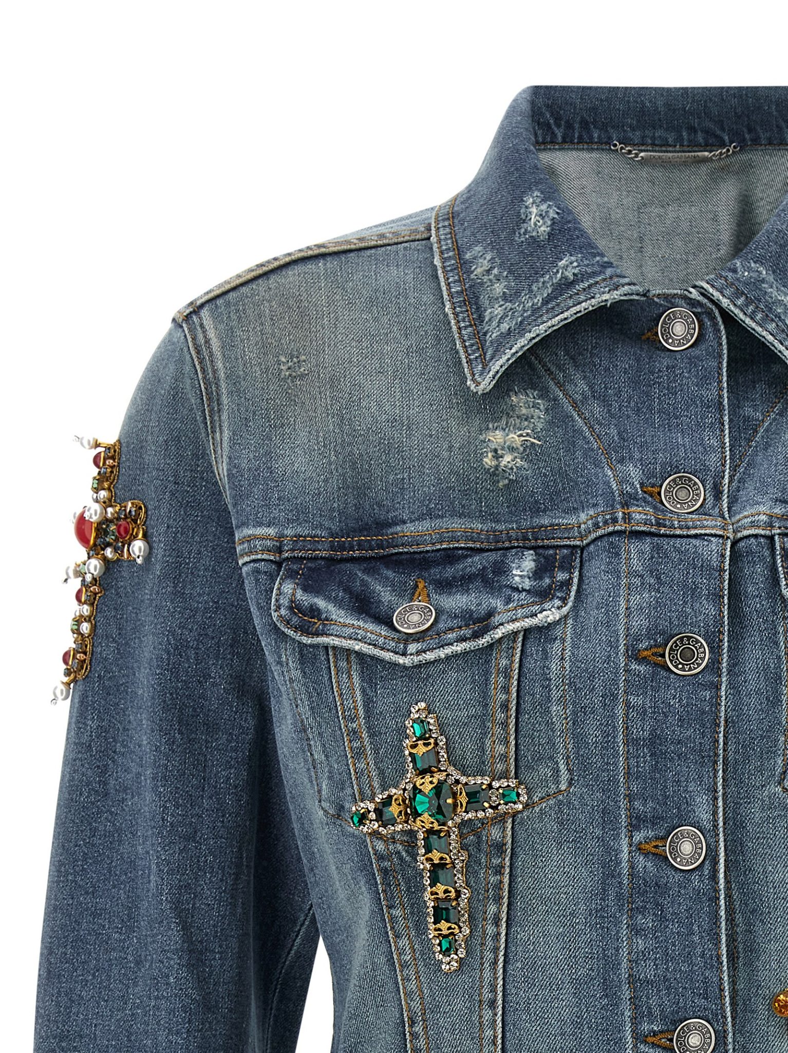 [Dolce & Gabbana] Denim Jacket FW26 F9U67ZG8PG6S9001