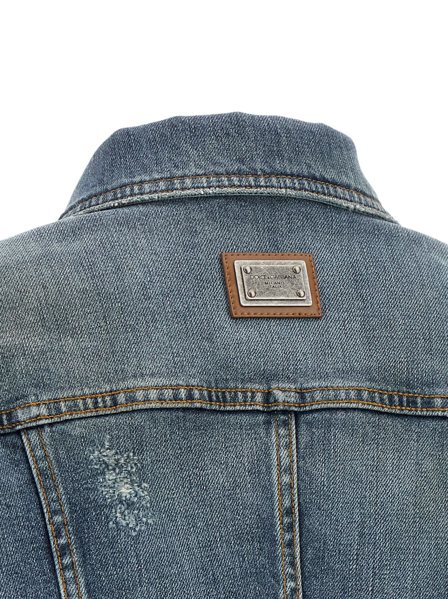 [Dolce & Gabbana] Denim Jacket FW26 F9U67ZG8PG6S9001