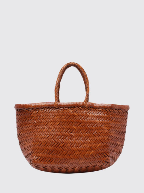 [DRAGON DIFFUSION] Tote bag FW26 8811 TAN BLACK EDGE