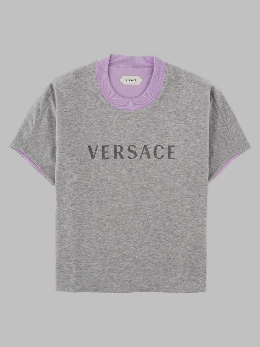 [Versace] T-shirts Short Sleeve FW26 1026002_1A187322EZ00