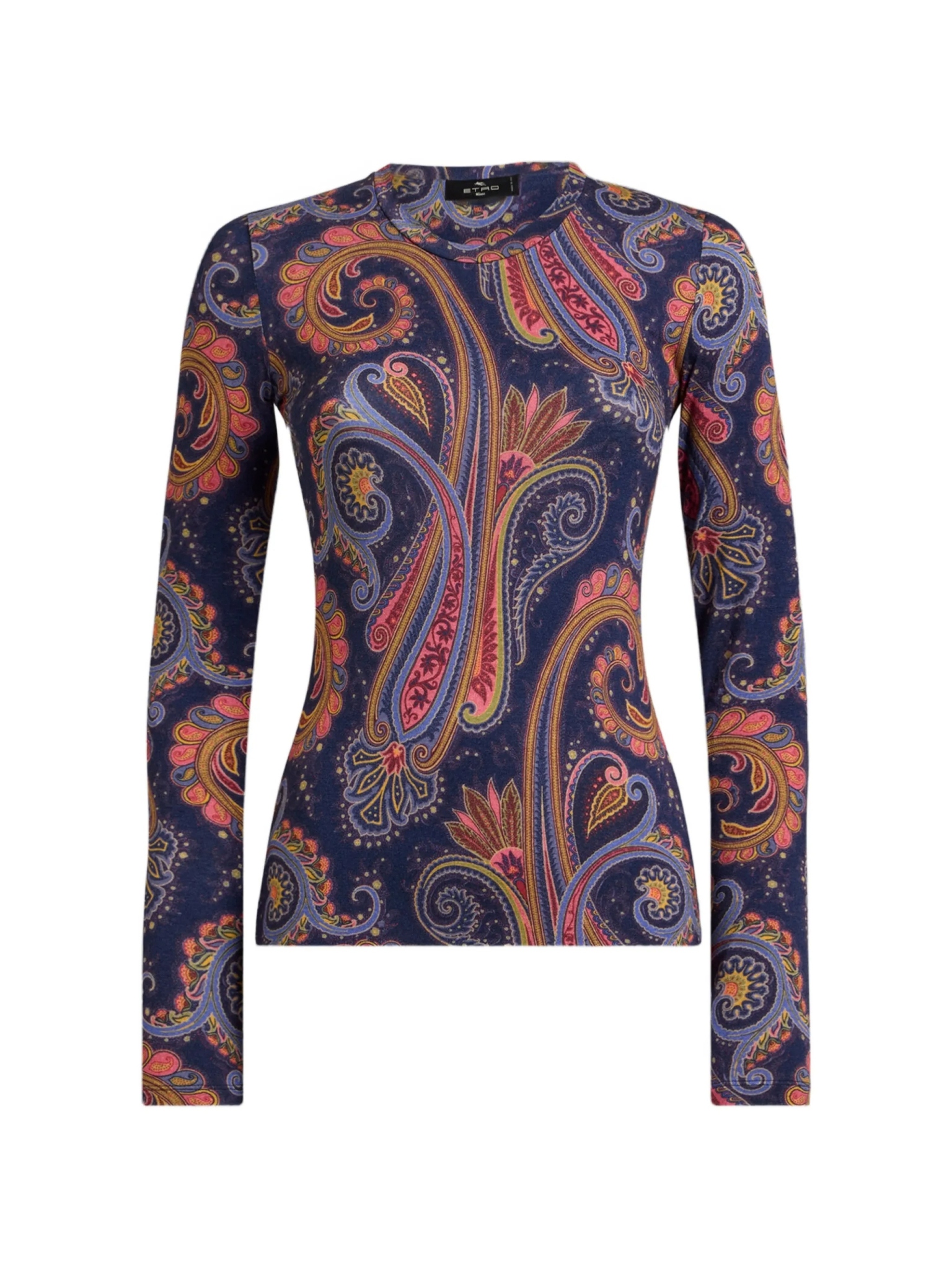 [Etro] T-shirts Long Sleeve FW26 WRJB0026 99SAD16