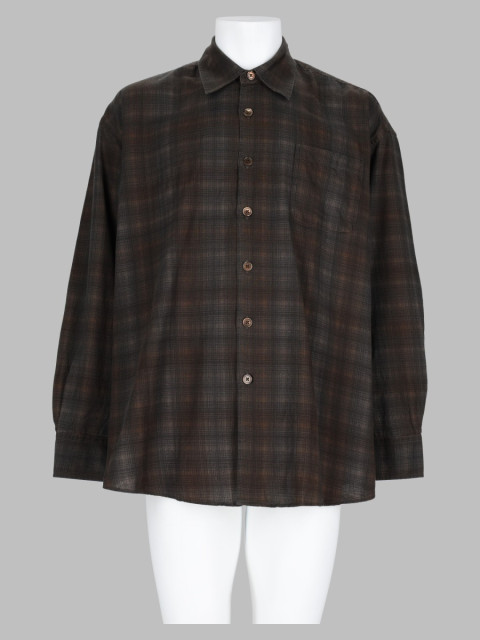 [Our Legacy] Shirts Long Sleeve FW26 M4262BMC_MORECHECKPRINT
