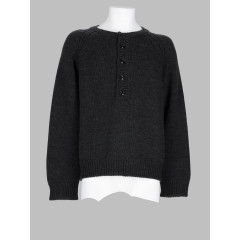 [Our Legacy] T-shirts Short Sleeve FW26 M4263SC_CHARCOALDRYMERINOWOOL